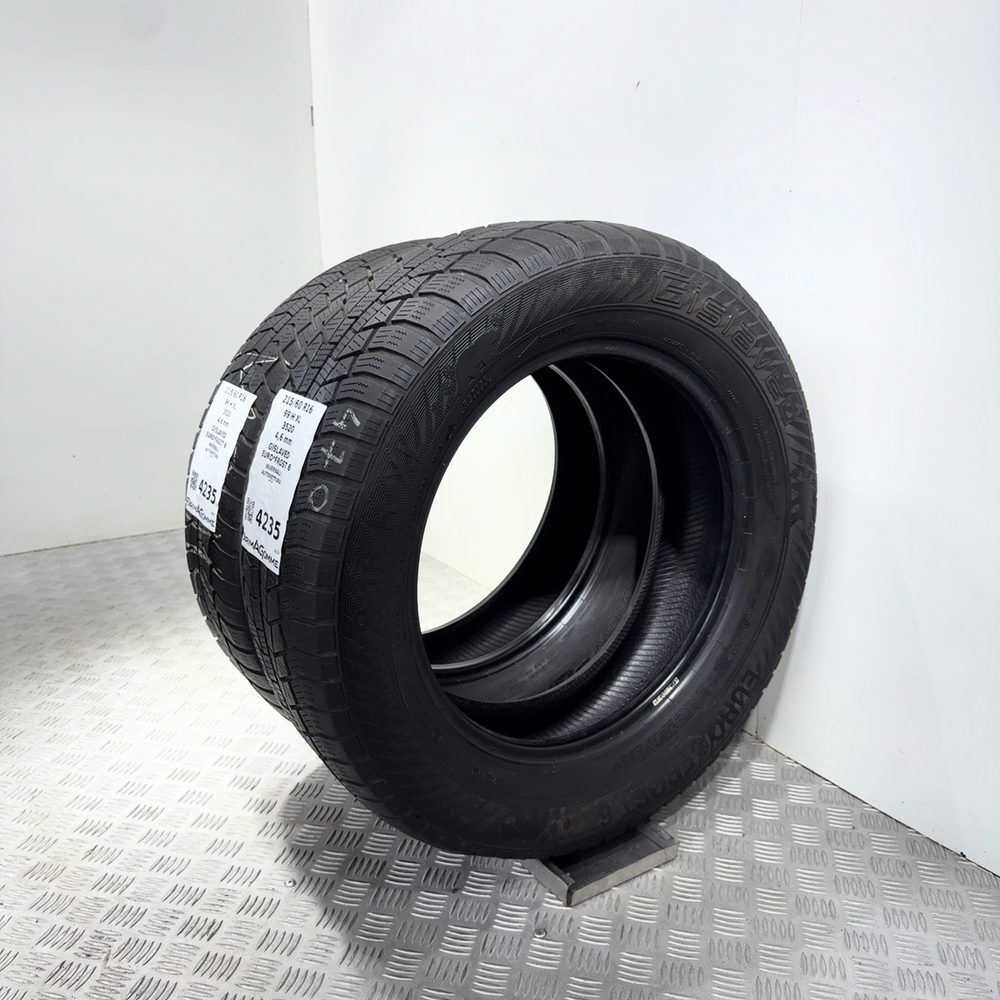 Gomme Usate 215 60 R16 99H XL Gislaved Euro*Frost 6 Invernali - immagine 6