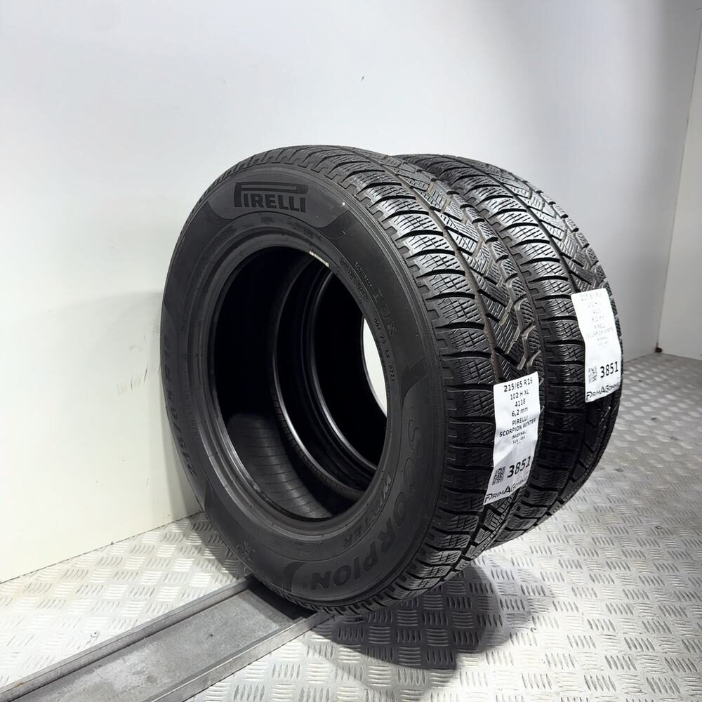 Gomme Usate 215 65 R16 102H XL Pirelli Scorpion Winter 89% Invernali - immagine 6