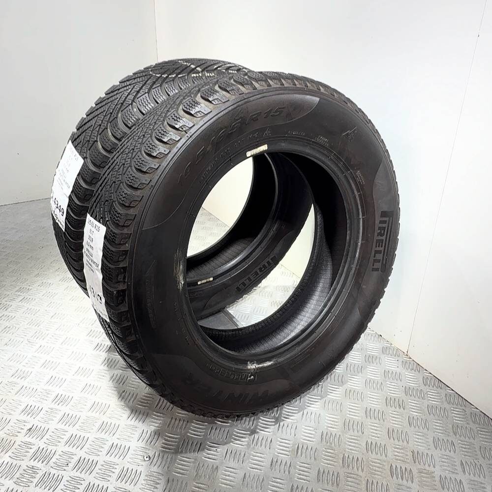 Gomme Usate 195 65 R15 91T Pirelli Cinturato Winter 86% Invernali - immagine 6