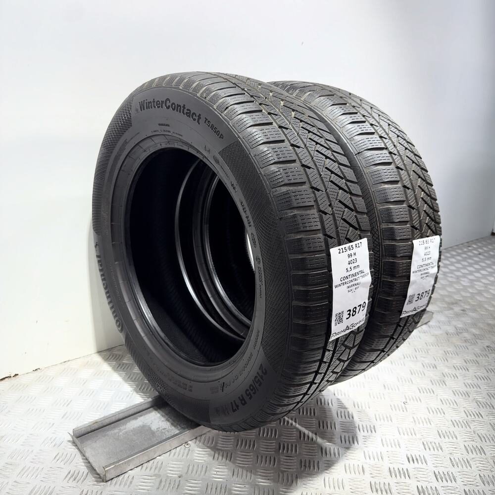 Gomme Usate 215 65 R17 99H Continental Wintercontact TS850P 79% Invernali - immagine 6
