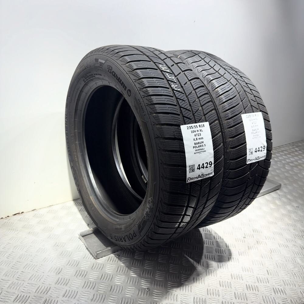 Gomme Usate 235 55 R18 104H XL Barum Polaris 5 Invernali - immagine 6
