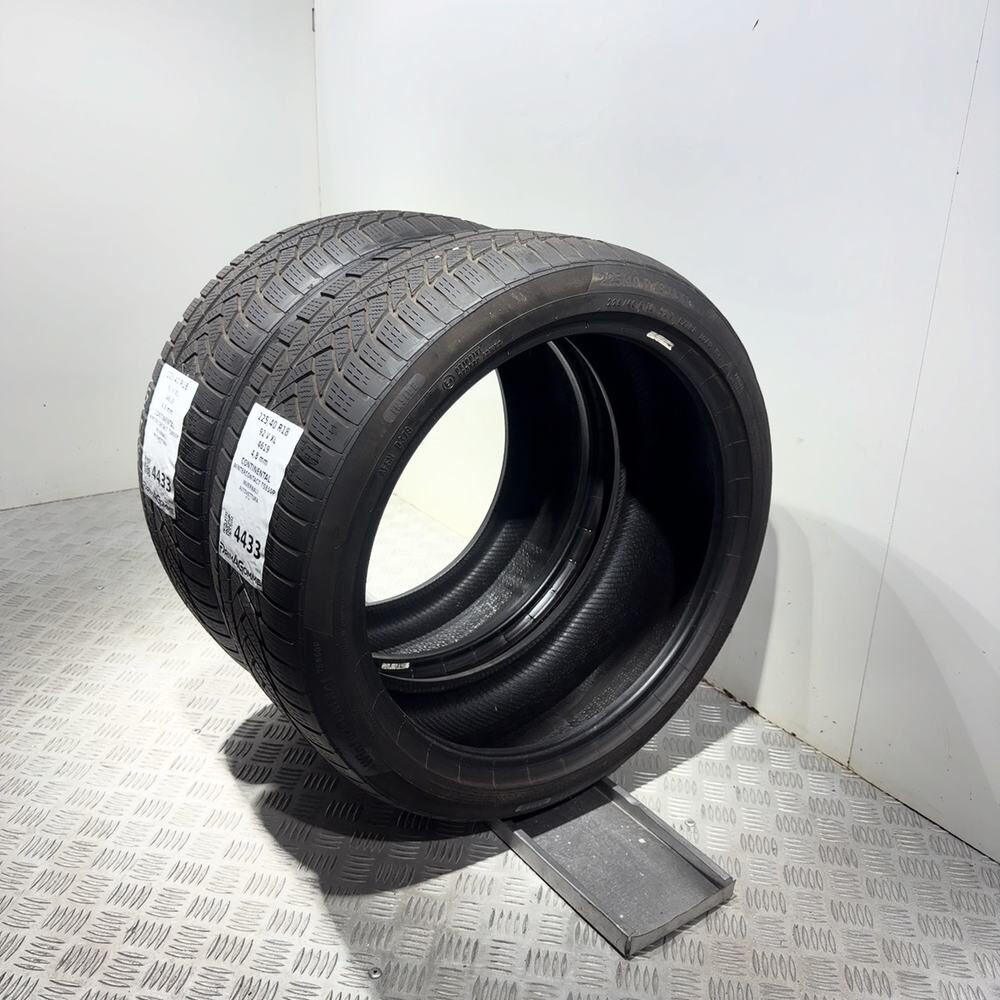 Gomme Usate 225 40 R18 92V XL Continental Wintercontact TS850P Invernali - immagine 6
