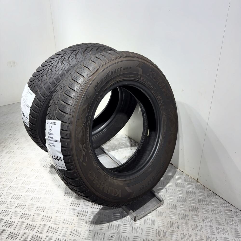 Gomme Usate 155 80 R13 79T Kumho Wintercraft WP52 86% Invernali - immagine 6