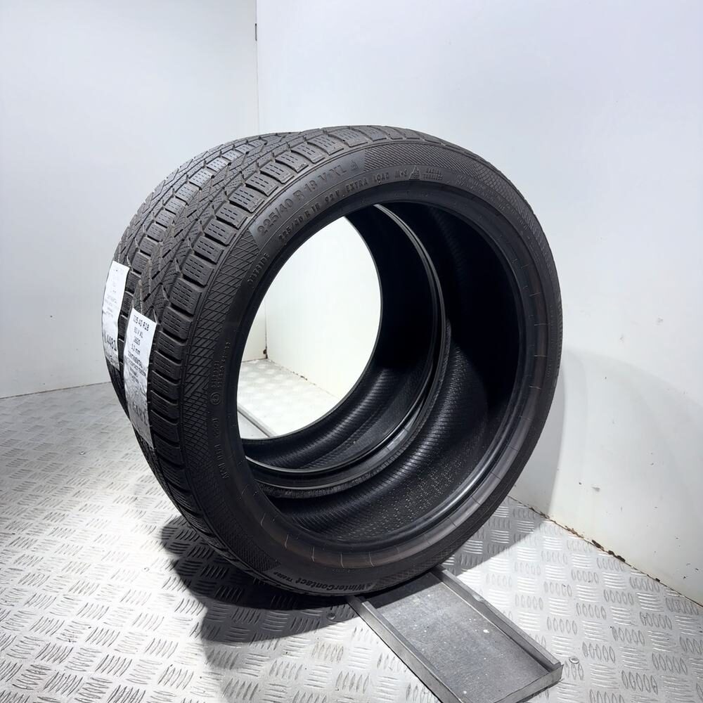 Gomme Usate 225 40 R18 92V XL Continental Wintercontact TS850P 74% Invernali - immagine 6