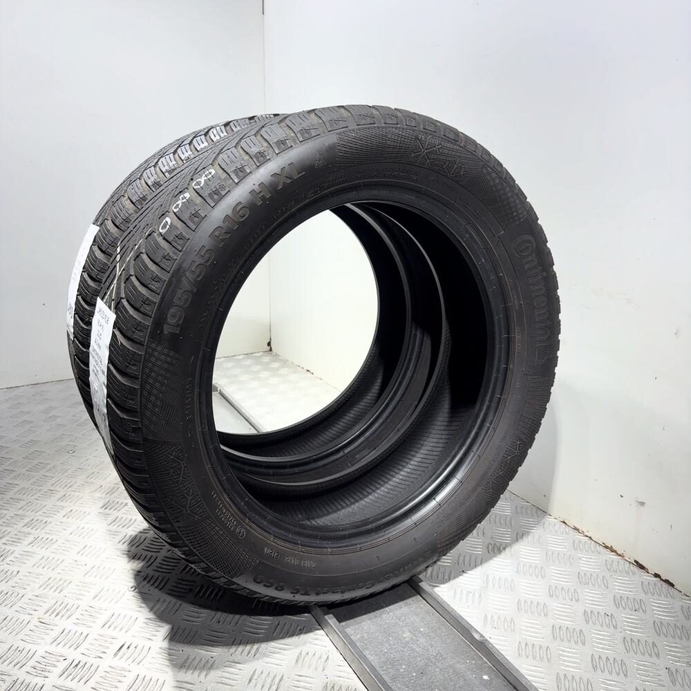 Gomme Usate 195 55 R16 XL 91H Continental Wintercontact TS 860 Invernali - immagine 6