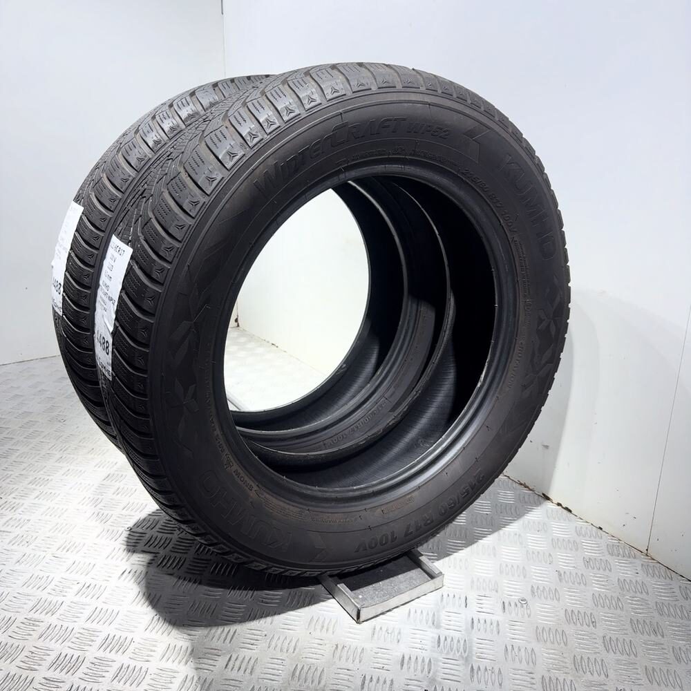 Gomme Usate 215 60 R17 100V Kumho Wintercraft WP52 89% Invernali - immagine 6