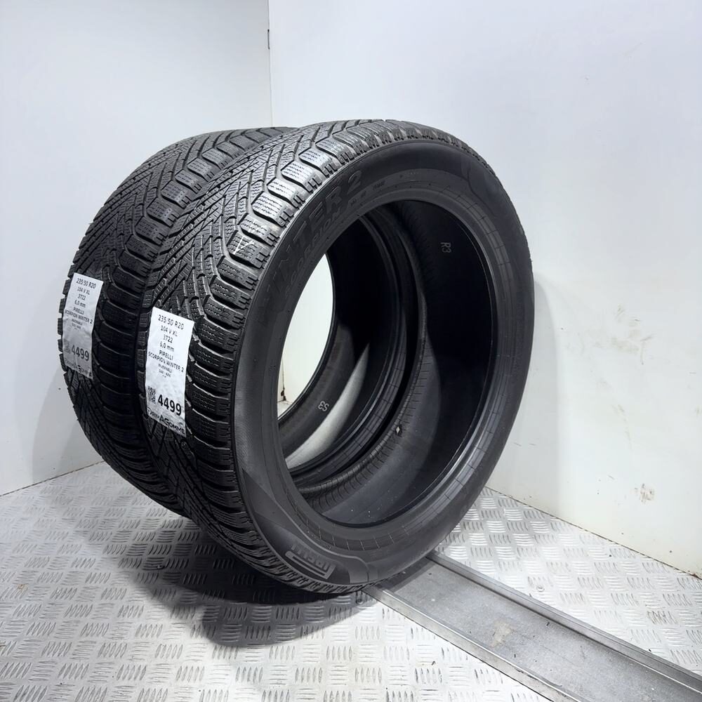 Gomme Usate 235 50 R20 104V XL Pirelli Scorpion Winter 2 86% Invernali - immagine 6