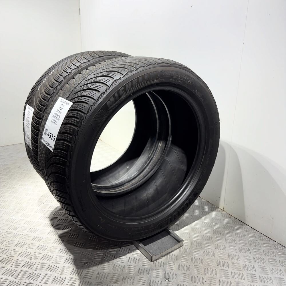 Gomme Usate 255 40 R18 99V Michelin Pilot Alpin 74% Invernali - immagine 6