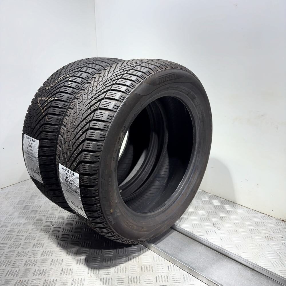 Gomme Usate 205 55 R16 91H Pirelli Cinturato Winter 2 87% Invernali - immagine 6