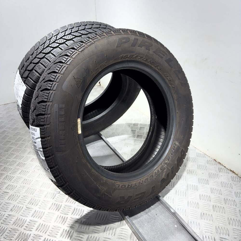 Gomme Usate 165 70 R13 83Q XL Pirelli Winter 160 Snowcontrol 87% Invernali - immagine 6