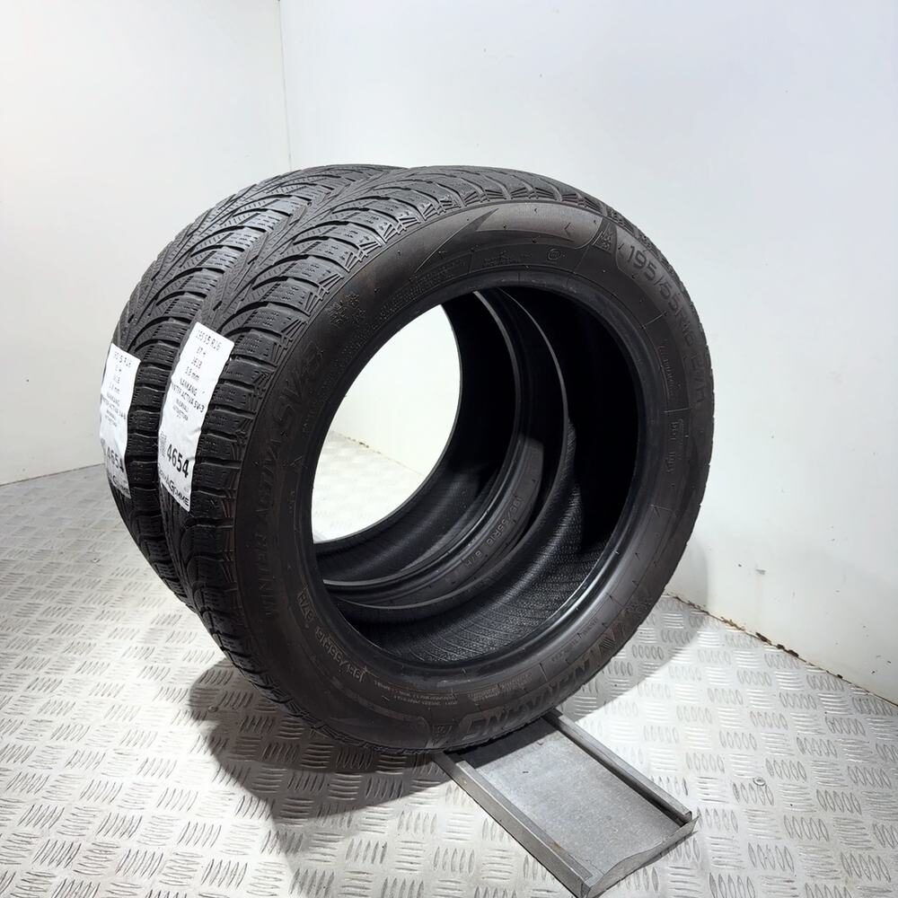 Gomme Usate 195 55 R16 87H Nankang Winter Activa SV-3 83% Invernali - immagine 6