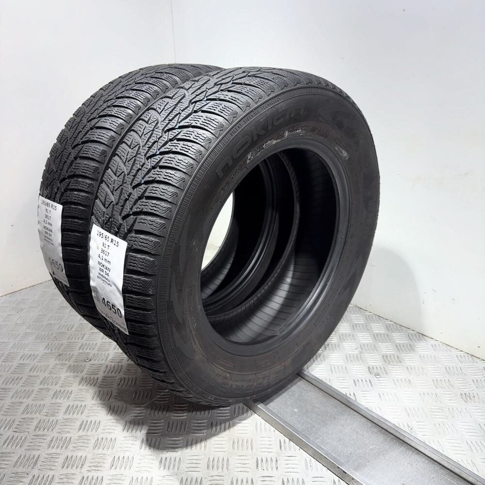Gomme Usate 195 65 R15 91T Nokian WR D4 Invernali - immagine 6