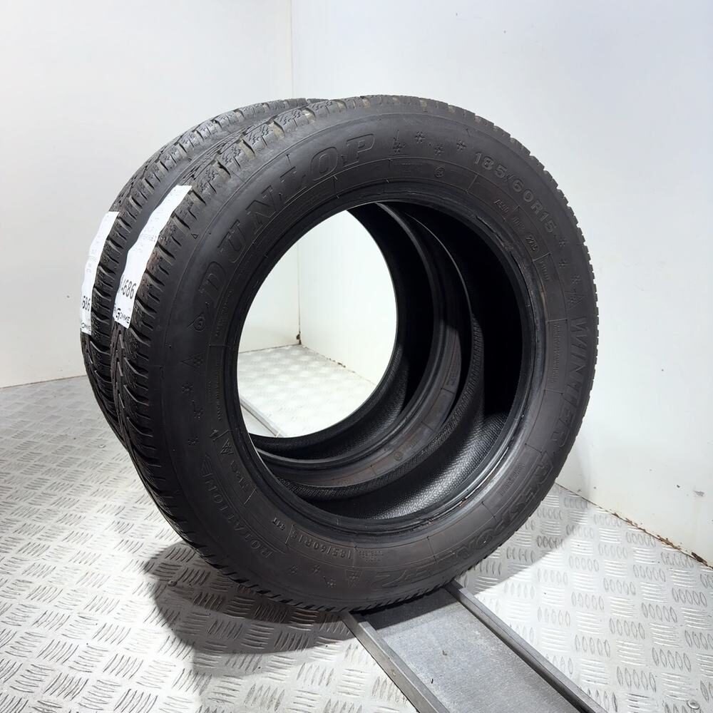 Gomme Usate 185 60 R15 84T Dunlop Winter Response 2 Invernali - immagine 6