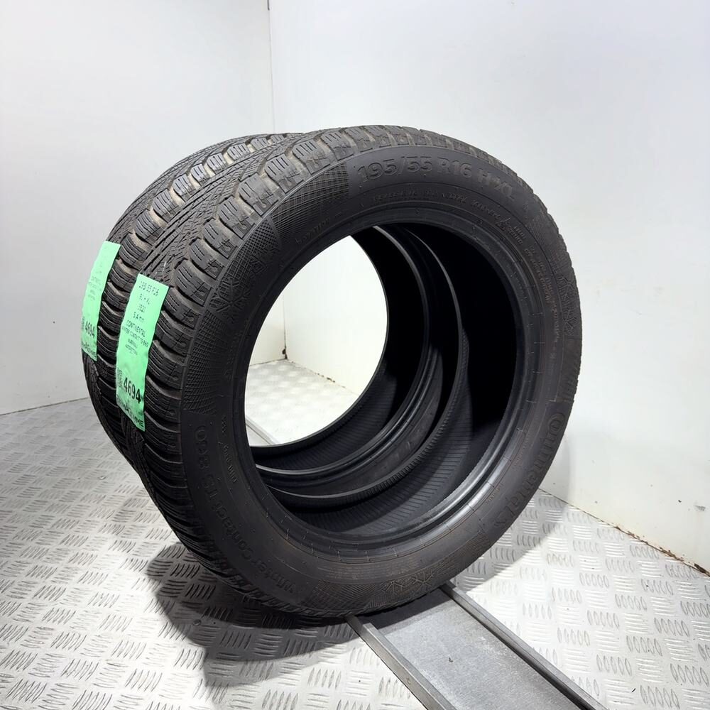 Gomme Usate 195 55 R16 91H XL Continental Winter Contact TS 860 77% Invernali - immagine 6