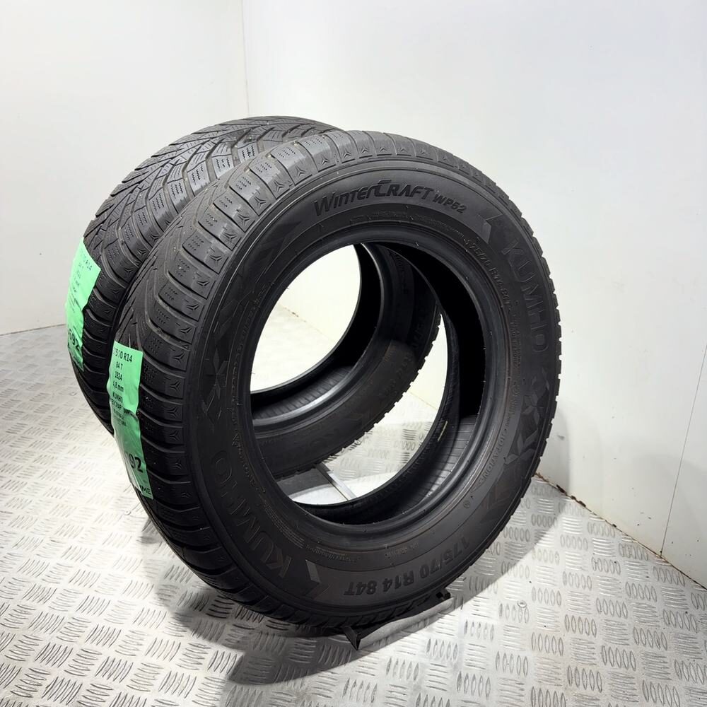 Gomme Usate 175 70 R14 84T Kumho Wintercraft WP52 Invernali - immagine 6