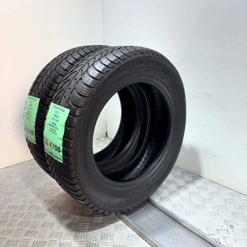 Gomme Usate 175 65 R14 82T Sava Eskimo S3 + Invernali - immagine 6