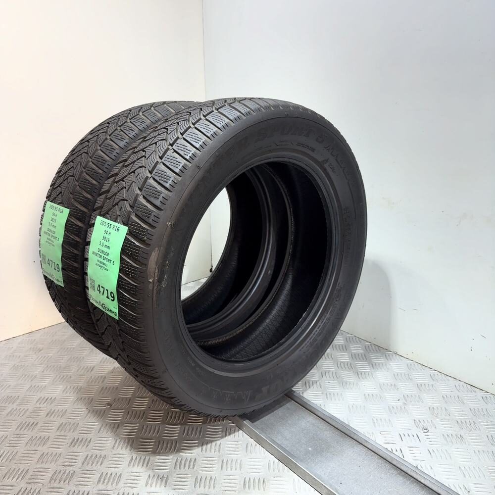 Gomme Usate 205 55 R16 94H Dunlop Winter Sport 5 79% Invernali - immagine 6