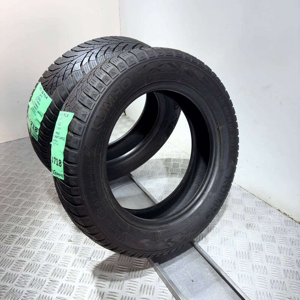Gomme Usate 165 65 R14 79T Kumho Wintercraft WP52 79% Invernali - immagine 6