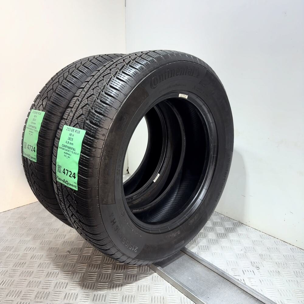 Gomme Usate 215 65 R16 98H Continental Wintercontact TS 850 P Invernali - immagine 6
