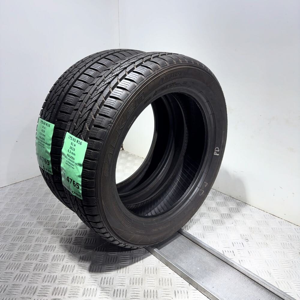 Gomme Usate 175 60 R16 82H Falken Euroall Season AS200 90% 4 Stagioni - immagine 6