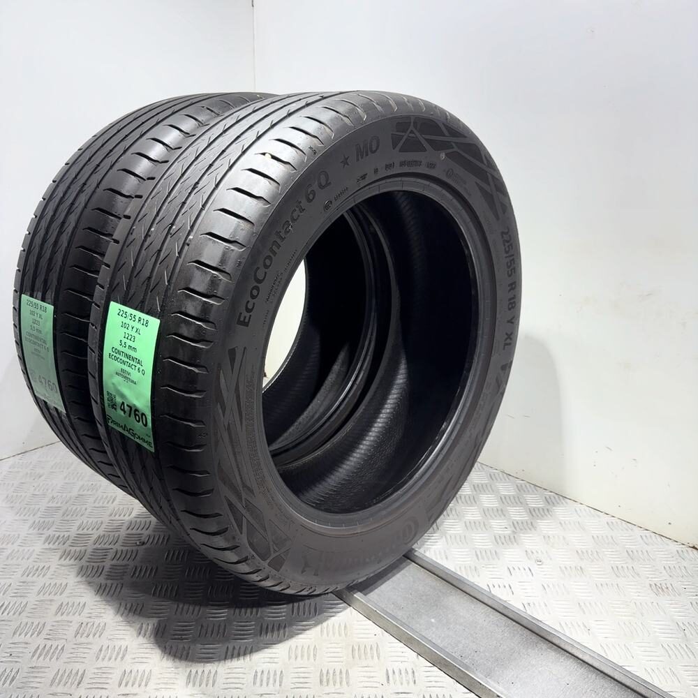 Gomme Usate 225 55 R18 102Y XL Continental Ecocontact 6 Q 79% Estive - immagine 6
