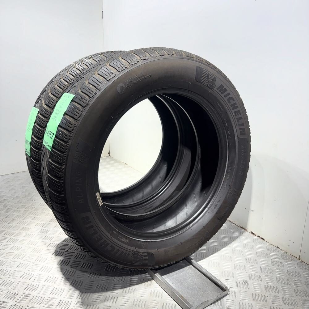 Gomme Usate 215 60 R17 100H XL Michelin Alpin 6 74% Invernali - immagine 6