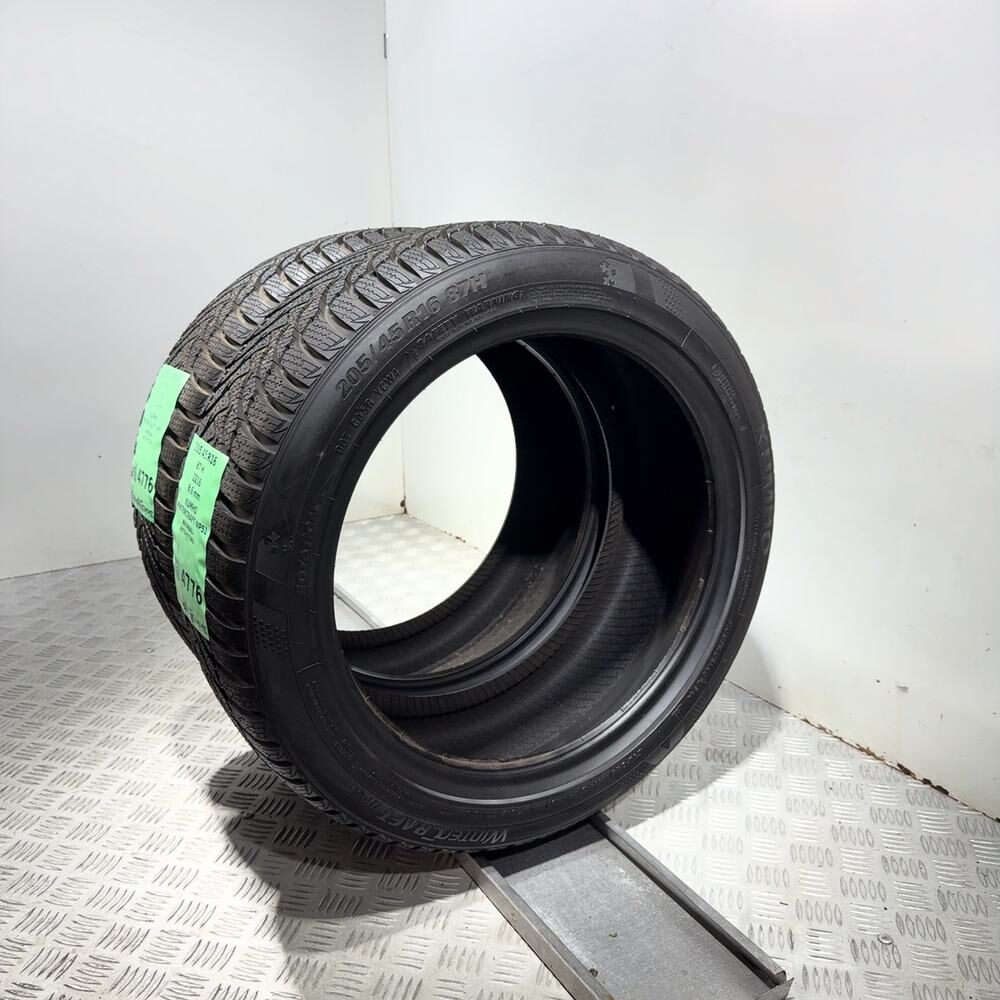 Gomme Usate 205 45 R16 87H Kumho Wintercraft WP51 98% Invernali - immagine 6