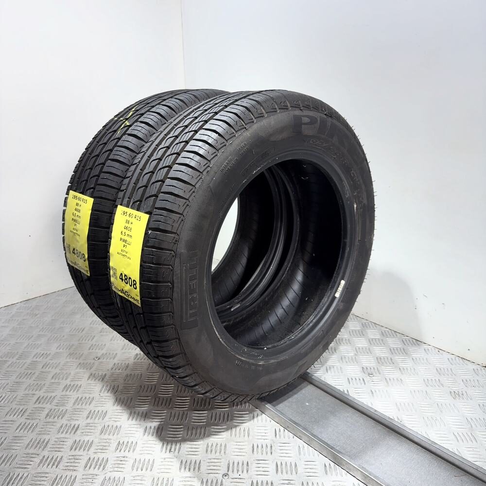 Gomme Usate 195 60 R15 88H Pirelli P7 93% Estive - immagine 6
