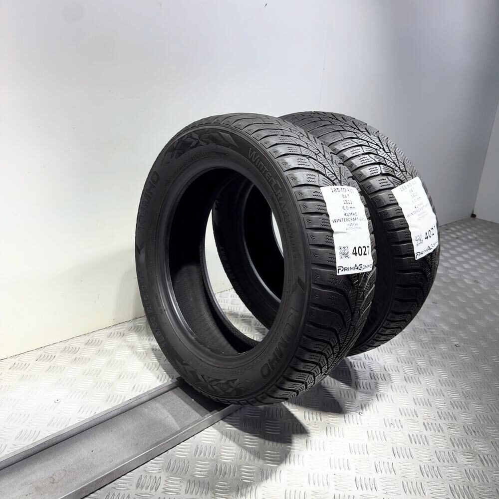 Gomme Usate 185 60 R15 84T Kumho Wintercraft WP52 86% Invernali - immagine 7