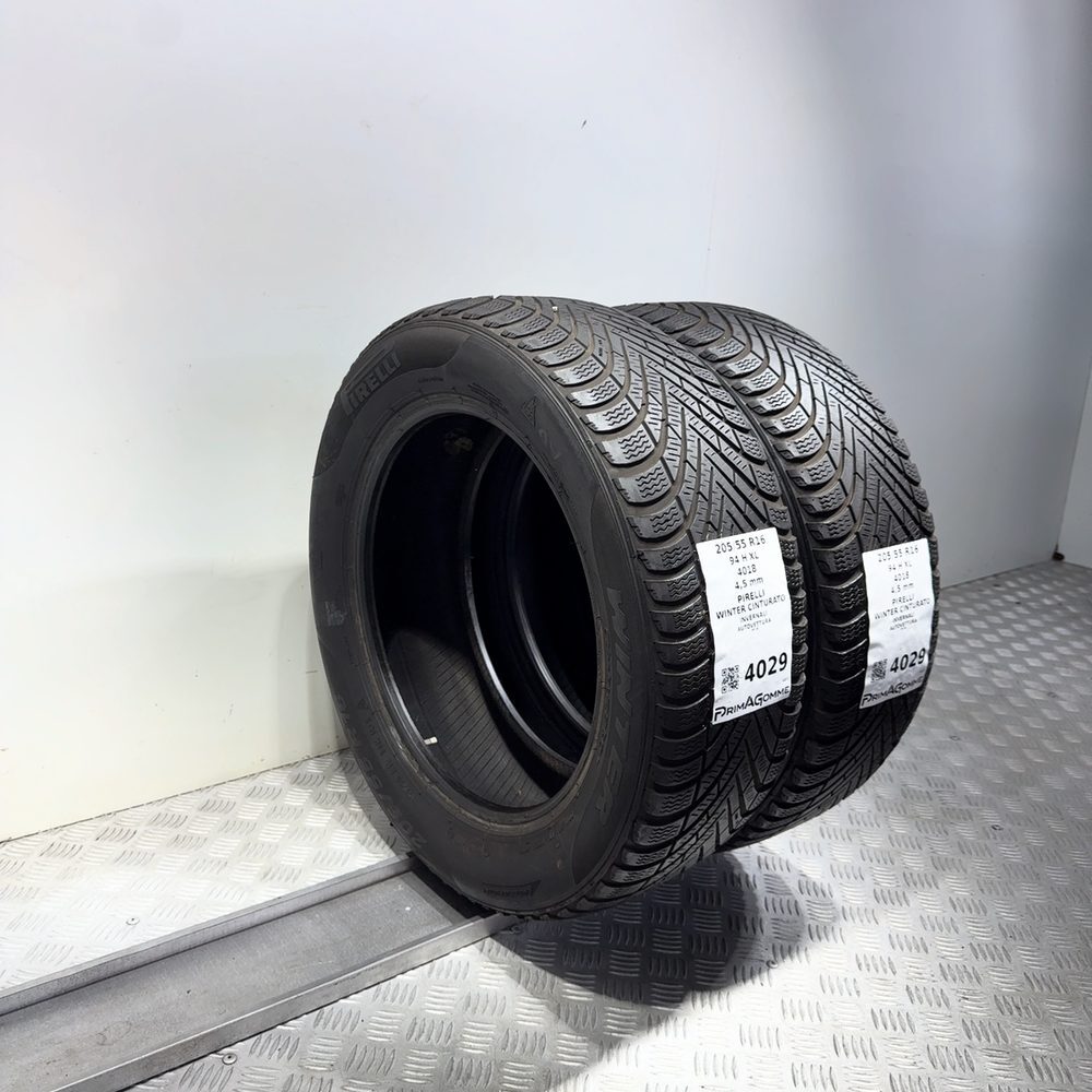 Gomme Usate 205 55 R16 94H XL Pirelli Winter Cinturato Invernali - immagine 7
