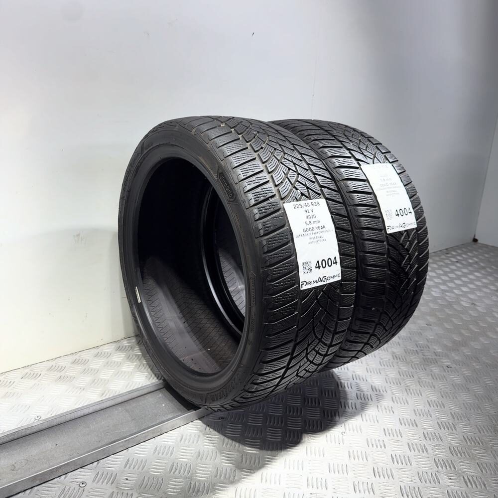 Gomme Usate 225 40 R18 92V GoodYear Ultragrip Performance + 83% Invernali - immagine 7