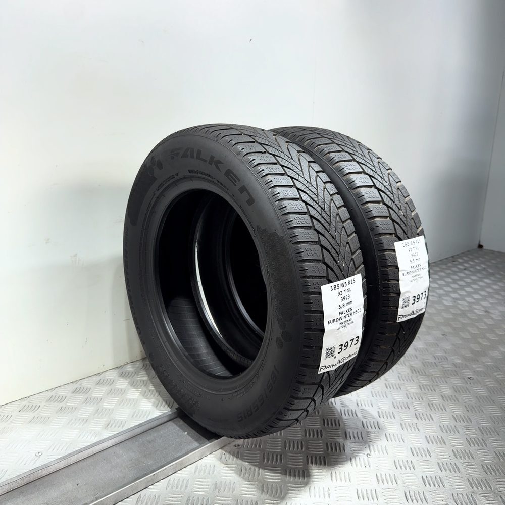 Gomme Usate 185 65 R15 92T XL Falken Eurowinter HS02 83% Invernali - immagine 7