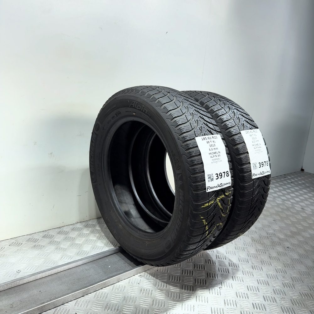 Gomme Usate 185 60 R15 88T XL Michelin Alpin A4 Invernali - immagine 7