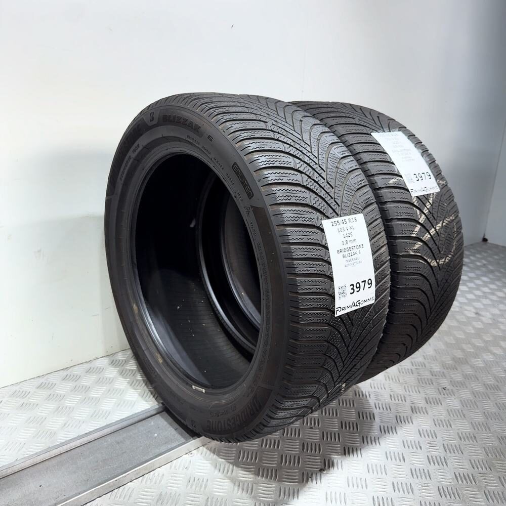 Gomme Usate 255 45 R18 103V XL Bridgestone Blizzak 6 Invernali - immagine 7
