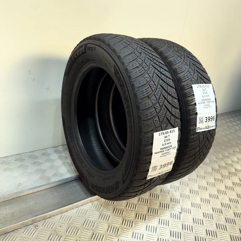 Gomme Usate 175 65 R15 84T Hankook Winter I*Cept RS3 Invernali - immagine 7