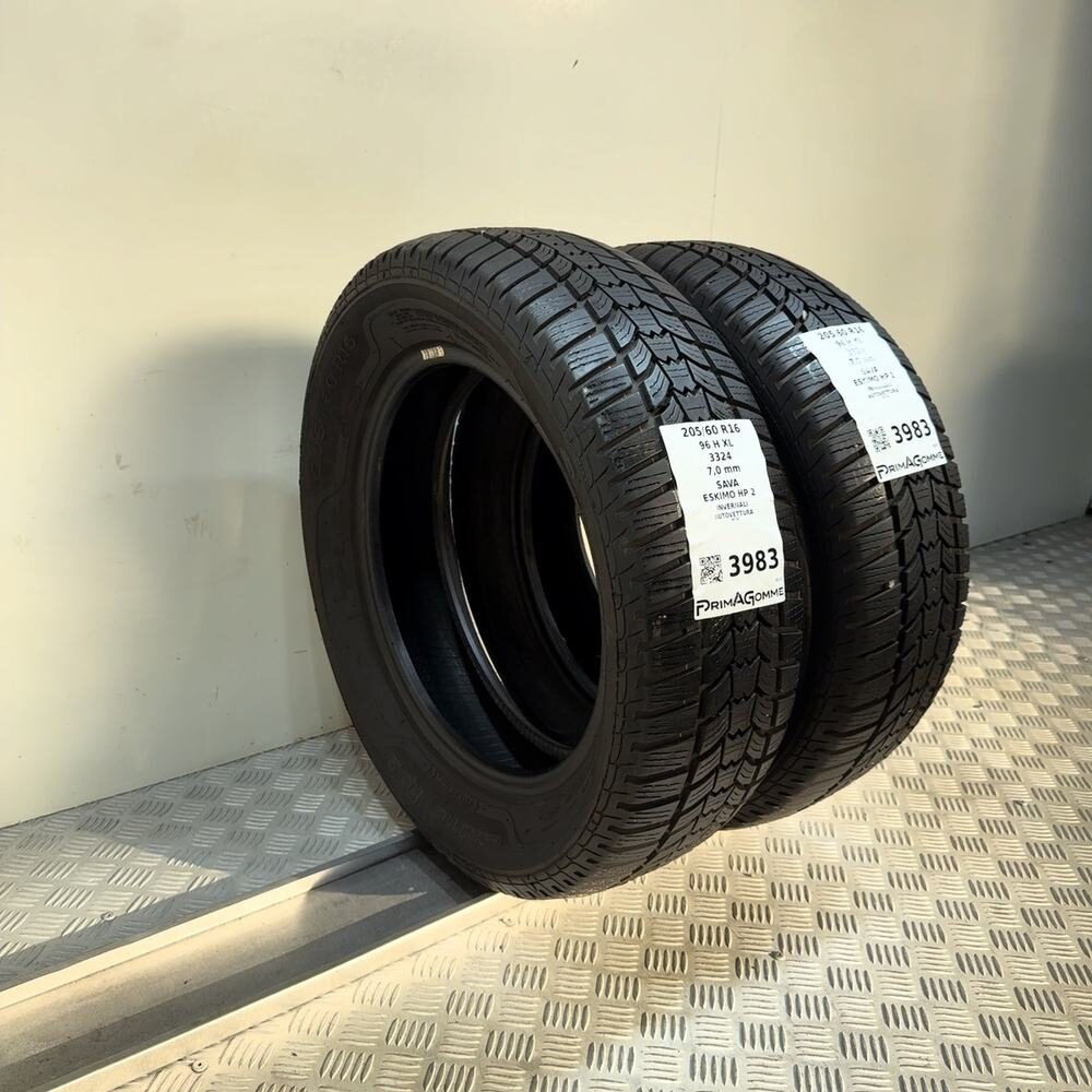Gomme Usate 205 60 R16 96H XL Sava Eskimo HP 2 98% Invernali - immagine 7