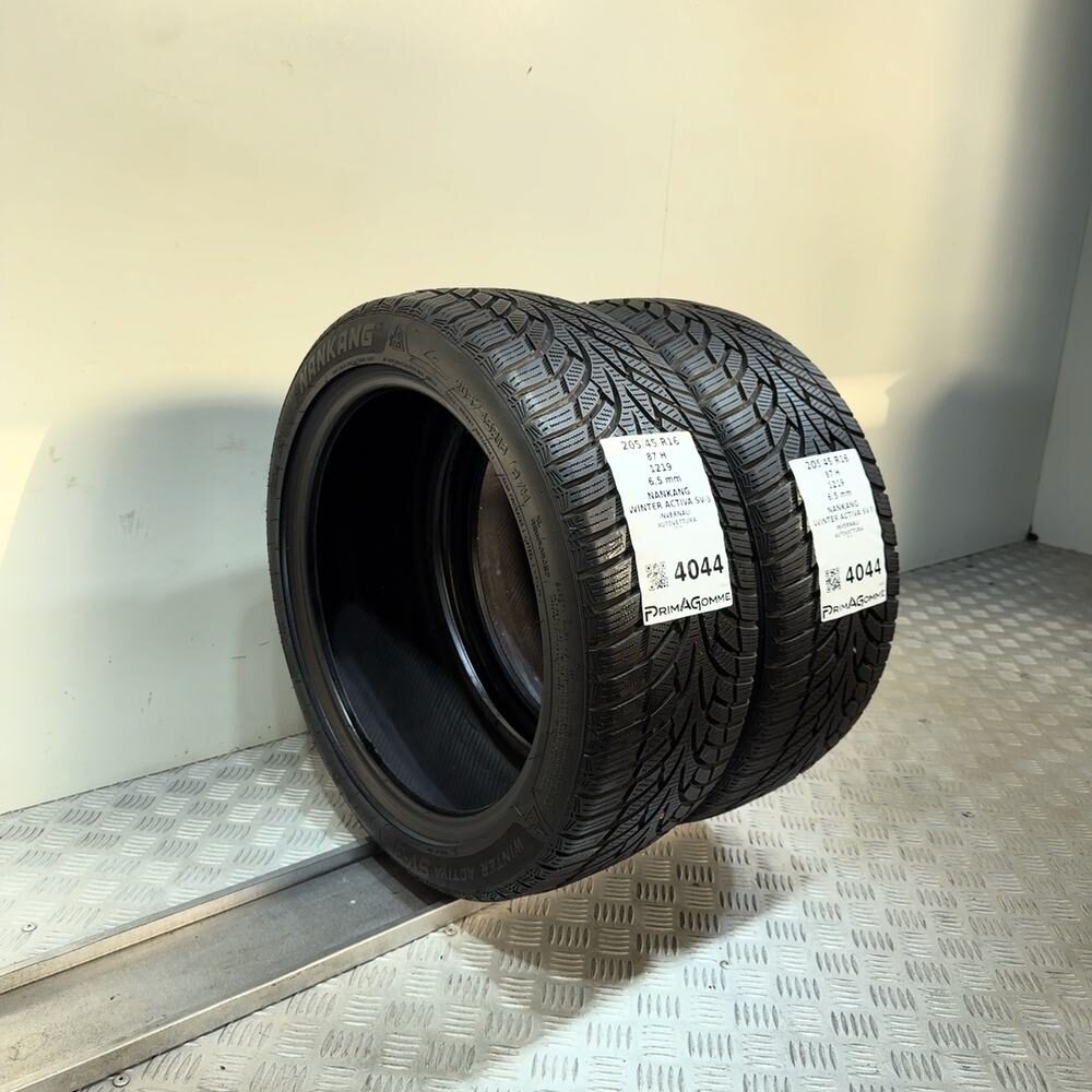 Gomme Usate 205 45 R16 87H Nankang Winter Activa SV-3 93% Invernali - immagine 7
