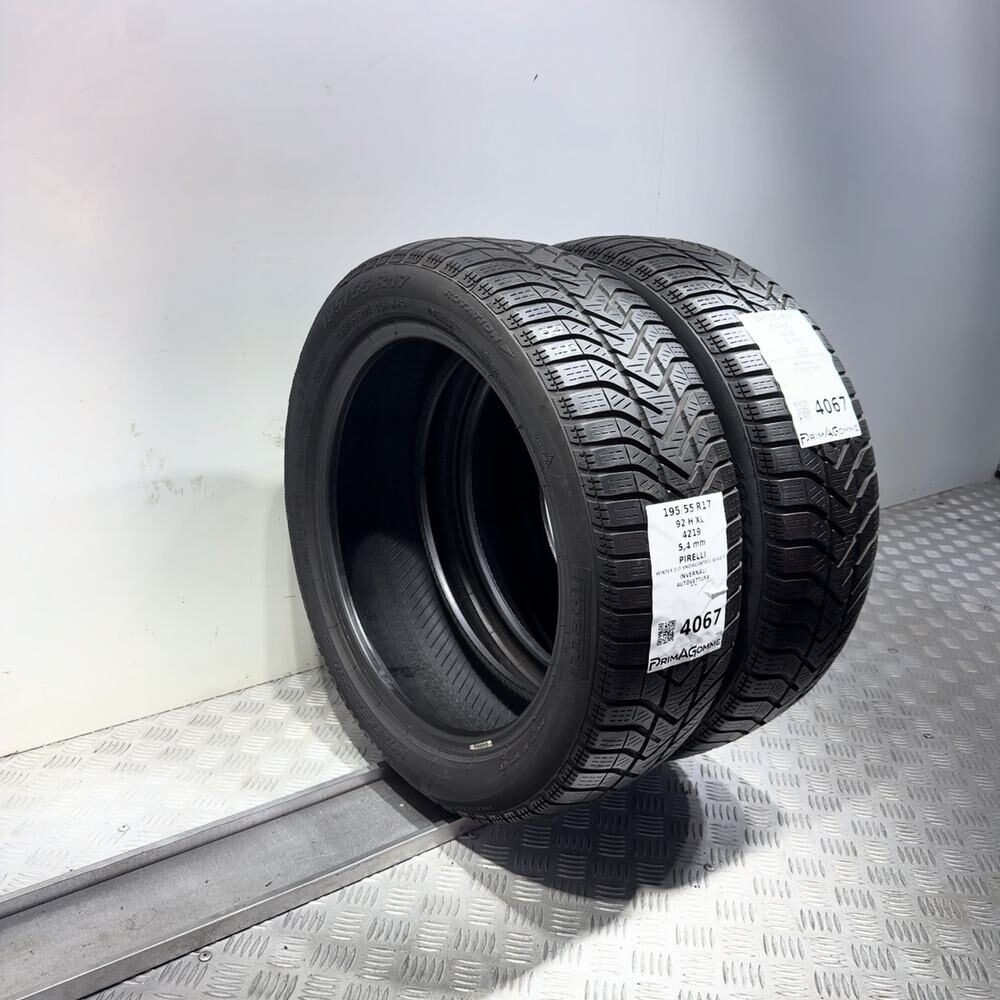Gomme Usate 195 55 R17 92H XL Pirelli Winter 210 Snowcontrol Serie 3 Invernali - immagine 7