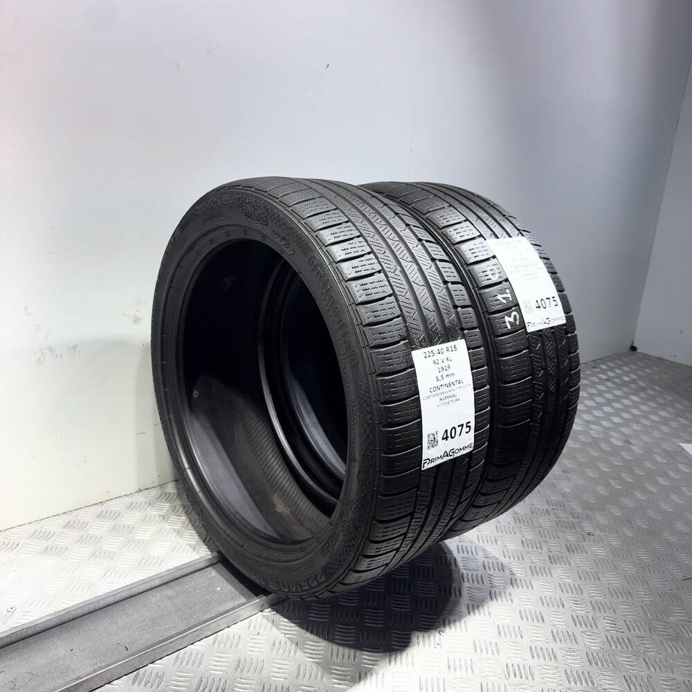 Gomme Usate 225 40 R18 92V XL Continental Contiwintercontact TS 810 S Invernali - immagine 7