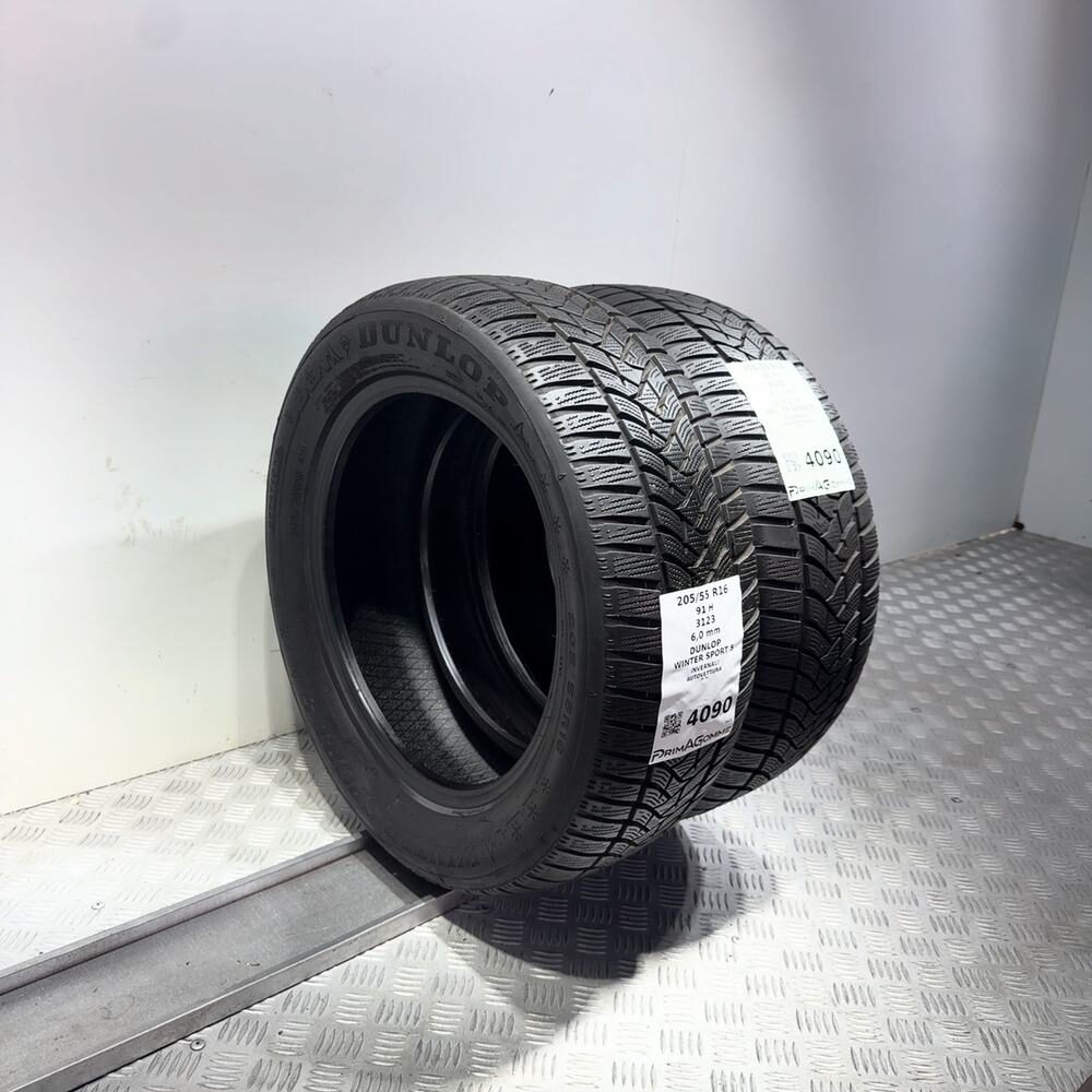 Gomme Usate 205 55 R16 91H Dunlop Winter Sport 5 86% Invernali - immagine 7