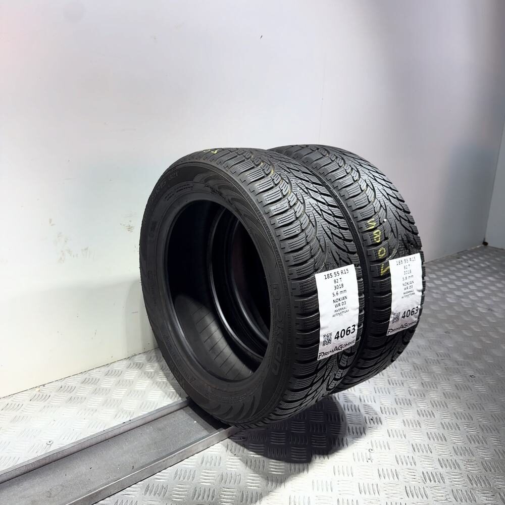 Gomme Usate 185 55 R15 82T Nokian WR D3 80% Invernali - immagine 7