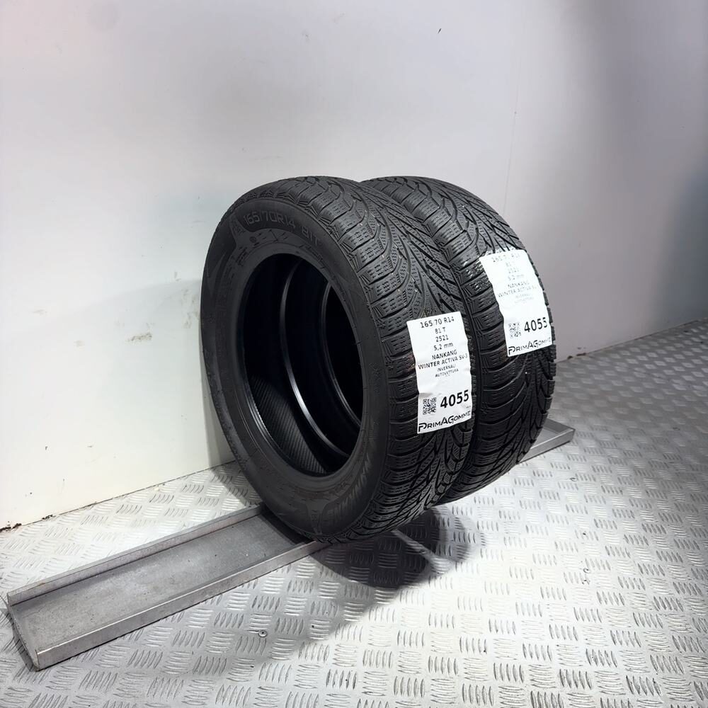 Gomme Usate 165 70 R14 81T Nankang Winter Activa SV-3 74% Invernali - immagine 7