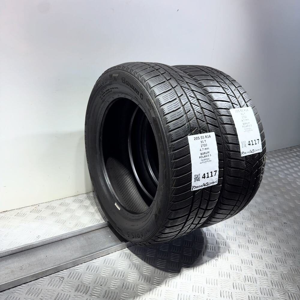 Gomme Usate 205 55 R16 91T Barum Polaris 5 Invernali - immagine 7