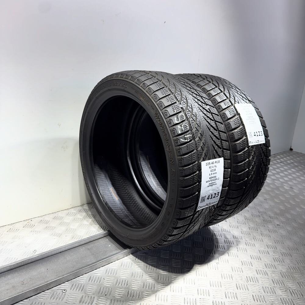 Gomme Usate 225 40 R18 92V XL Kenda Wintergen 2 Invernali - immagine 7