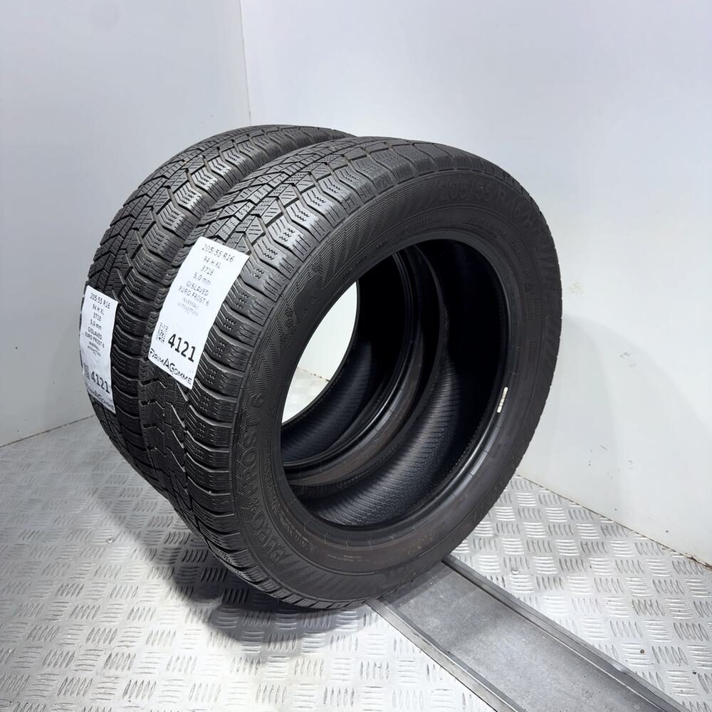 Gomme Usate 205 55 R16 94H XL Gislaved Euro Frost 6 71% Invernali - immagine 7