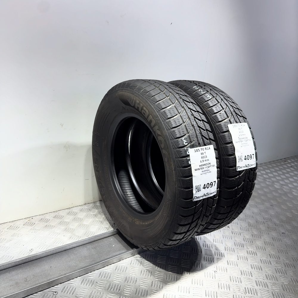 Gomme Usate 185 70 R14 88T Hankook Winter I*Cept RS Invernali - immagine 7