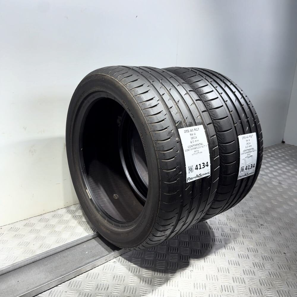 Gomme Usate 255 40 R17 94W Continental Contisportcontact 3 86% Estive - immagine 7