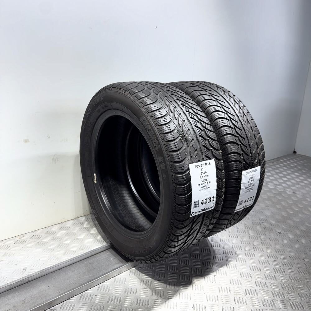Gomme Usate 205 55 R16 91T Sava Eskimo S3+ Invernali - immagine 7