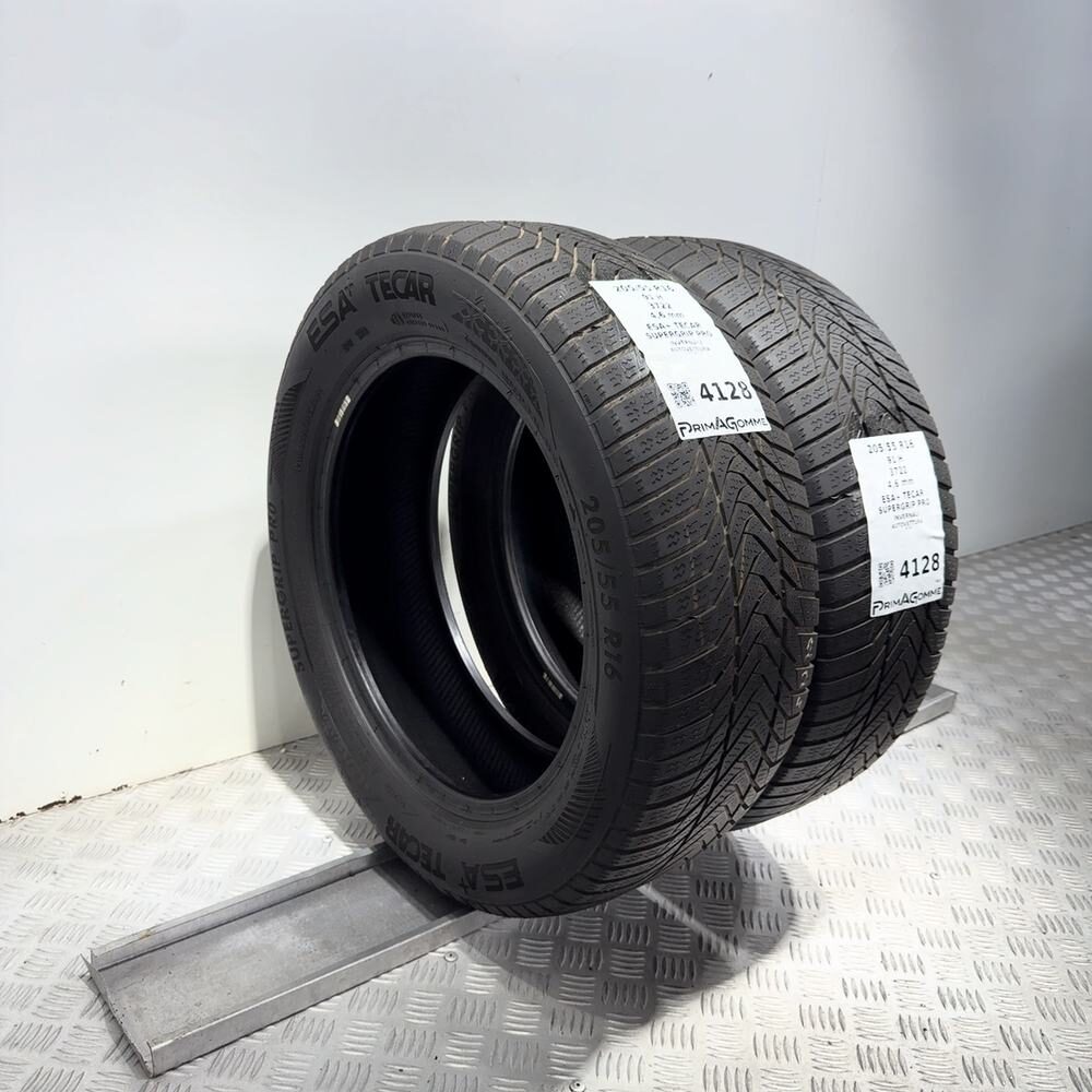 Gomme Usate 205 55 R16 91H Esa+ Tecar Supergrip Pro Invernali - immagine 7