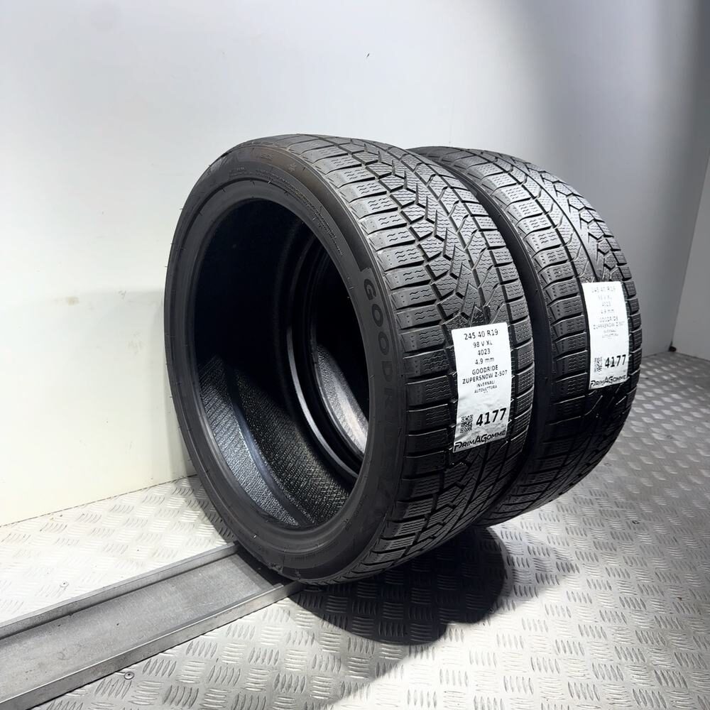 Gomme Usate 245 40 R19 98V XL Goodride Zupersnow Z-507 Invernali - immagine 7